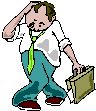 worried person